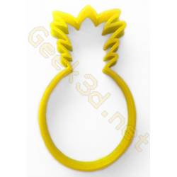 Cookie cutter Pineapple Ananas yellow