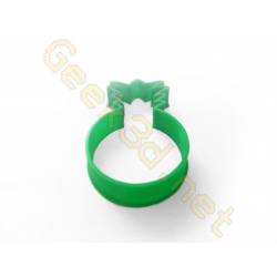 Cookie cutter Pineapple Ananas green