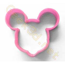 Cookie cutter Minnie Mouse pink
