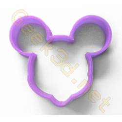 Cookie cutter Minnie Mouse purple