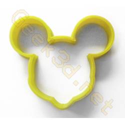 Cookie cutter Mickey Mouse yellow