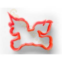 Cookie cutter Unicorn red