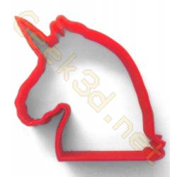 Cookie cutter Unicorn red