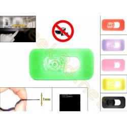 Cache cam noir - cache webcam vert pour pc ultra fin 1mm - couleur au choix