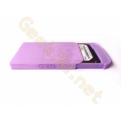 Boîtier lecteur disque dur HDD carte SSD violet