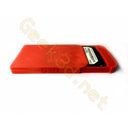 Boîtier lecteur disque dur HDD carte SSD rouge