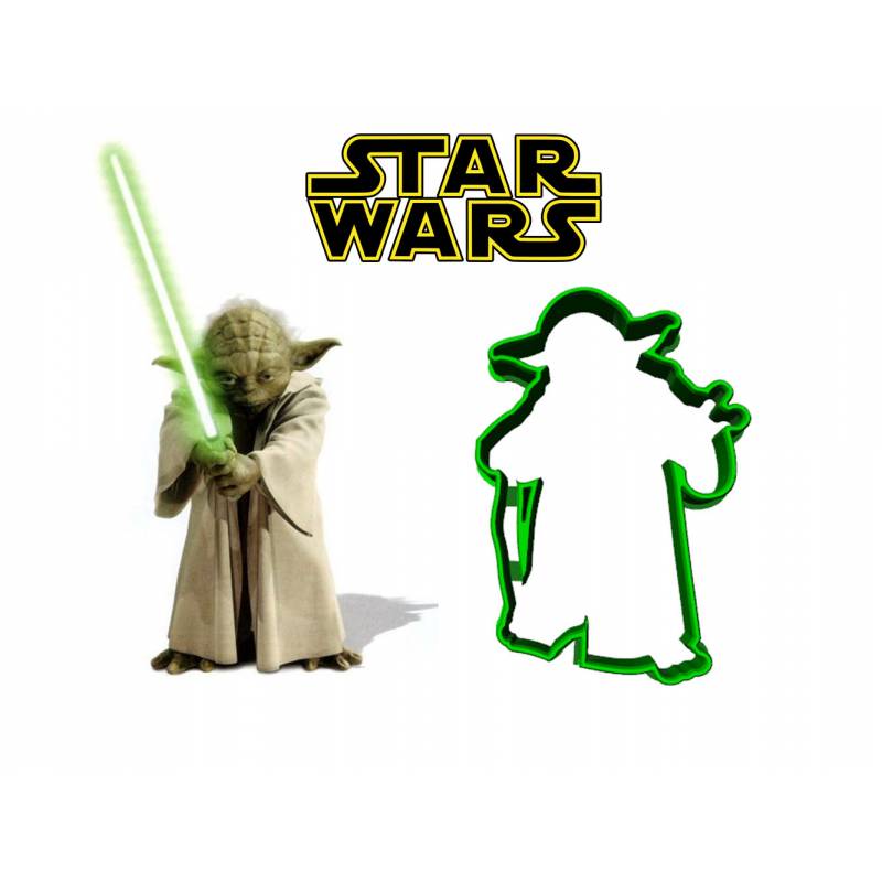 Cookie cutter Yoda Star Wars